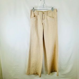 Anthropologie Pilcro Linen blend pants size Medium W219500
